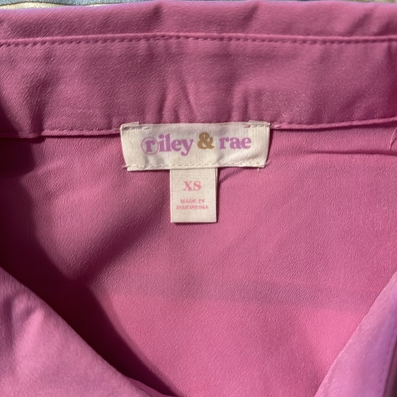 NWT ($59), XS Pink Riley & Rae Top - Picture 5 of 6